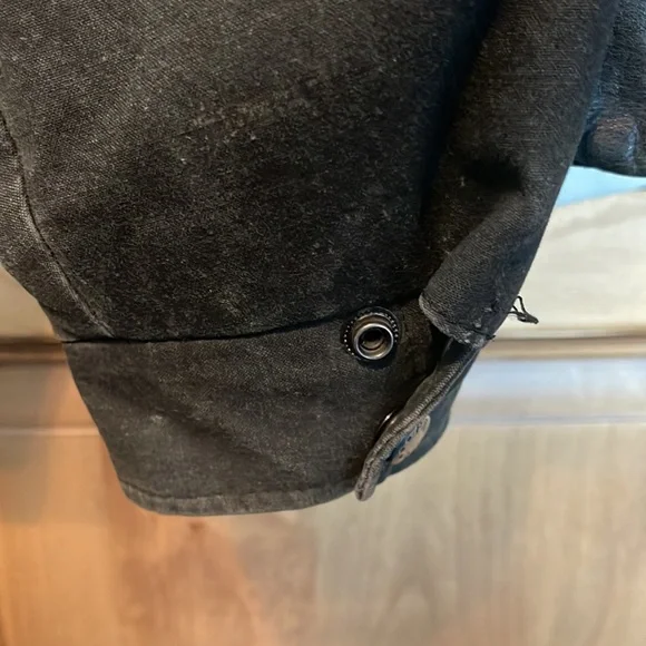 Mens Genuine Leather (Shell) Leather Jacket.EUC.